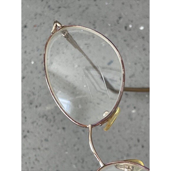 Lawrence Eyewear Eyeglasses Frames ONLY IM596 Coral 51-17-130 Pink/Gold Italy - Picture 13 of 13